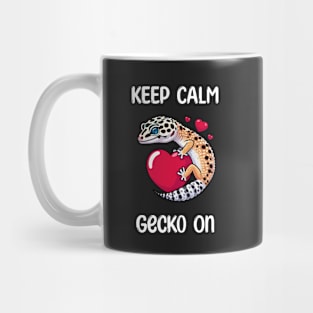 Gecko Keep Calm and Mug